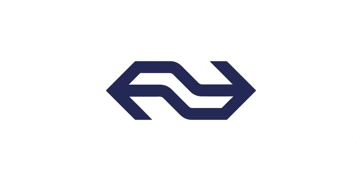 logo van NS treinen
