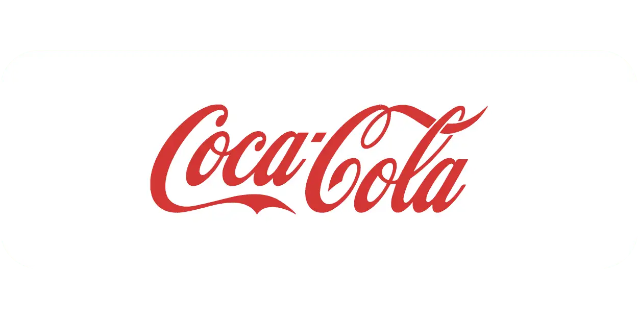 Logo van Coca Cola